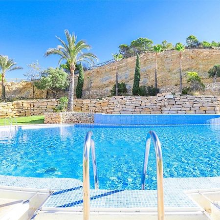 Apartamento familiar con terraza privada, parking gratuito y WiFi Benidorm Esterno foto